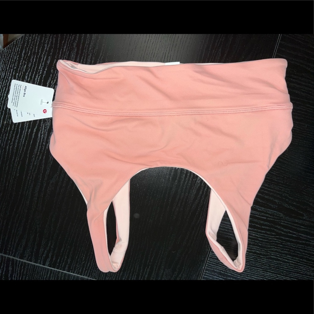 Lululemon pink sports bra